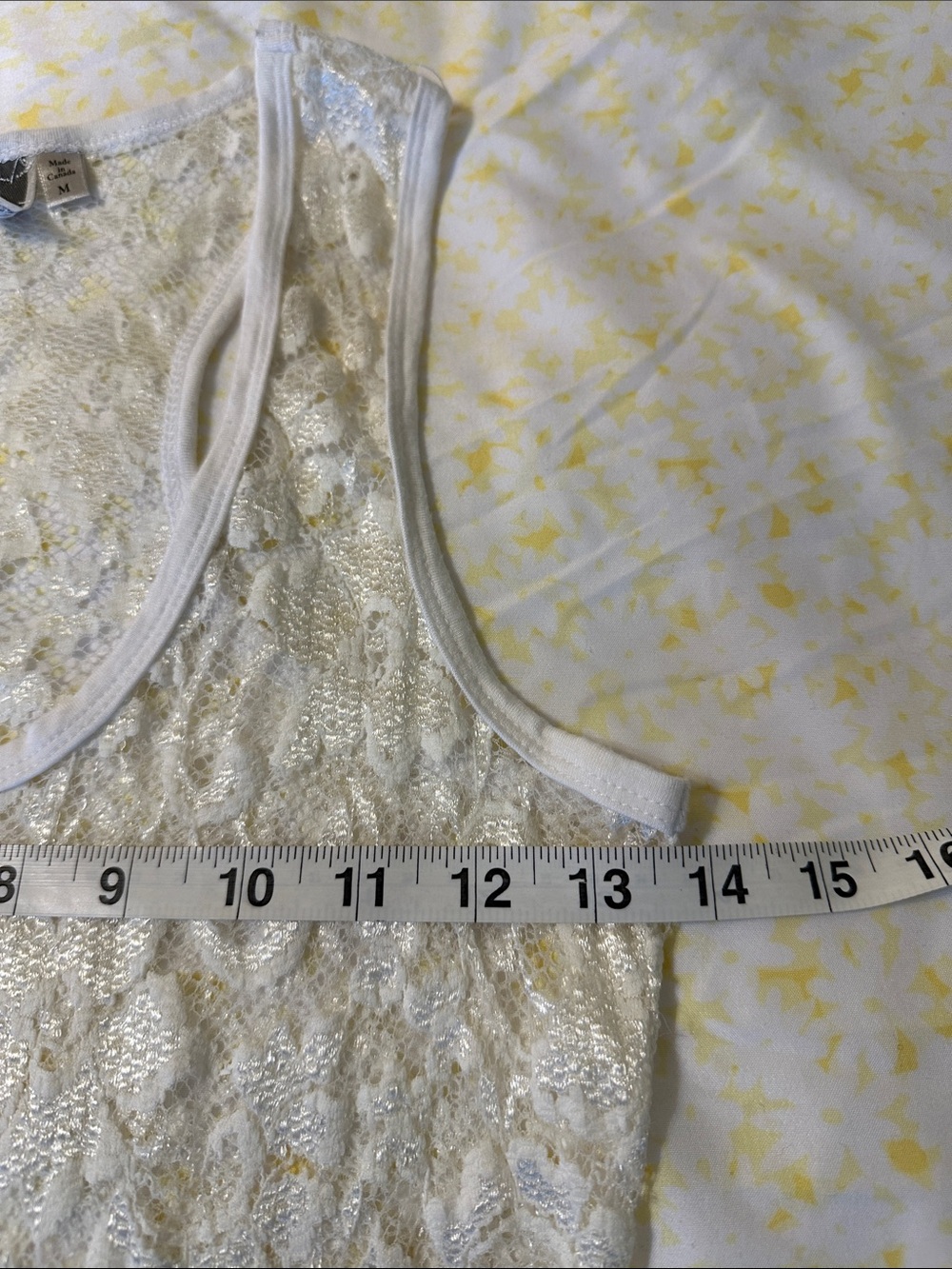 BKE Lace Racerback Tank Top - Picture 5 of 8